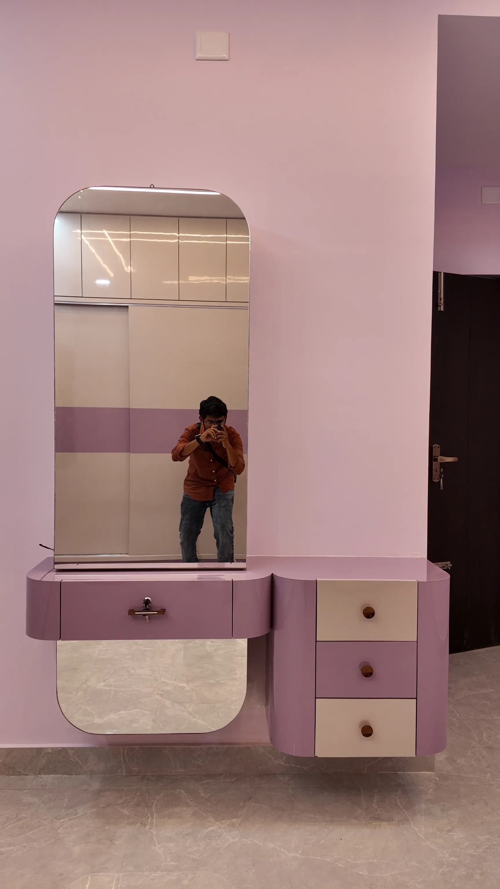 3BHK Interior Project — Completed — Dressing Unit