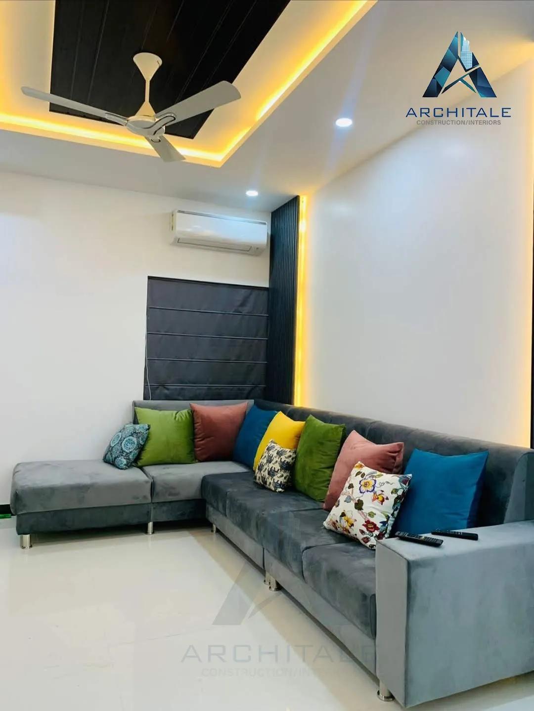 2BHK Interior Project — Completed — Hall