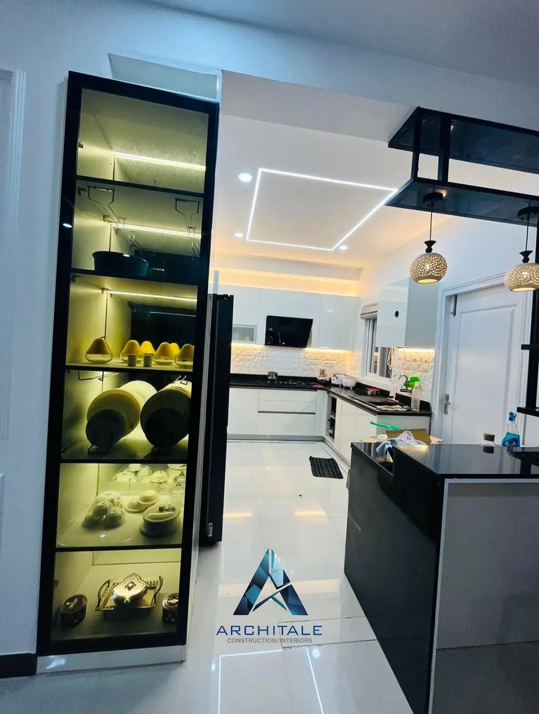 2BHK Interior Project — Completed, kitchen, Architale