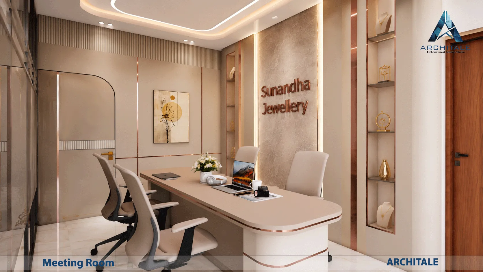 Sunandha Jewellery — Meeting room Render 1